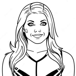 Alexa Bliss Wwe Malarbild 72174-59610