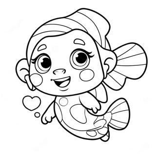 Oona Bubble Guppies Malarbild 72494-59863