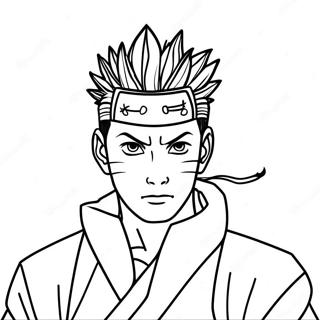 Shikamaru I Skuggjutsu Farglaggningssida 72625-59974