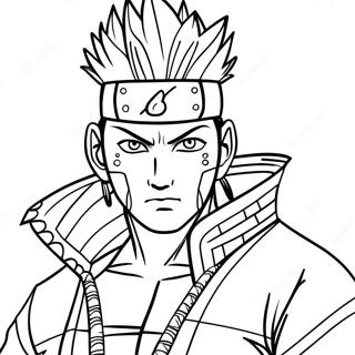 Shikamaru I Skuggjutsu Farglaggningssida 72625-59976