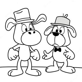 Rocky Och Bullwinkle Farglaggningssida 72824-60142