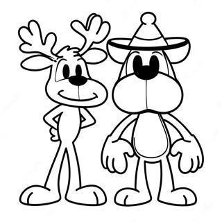 Rocky Och Bullwinkle Farglaggningssida 72824-60143