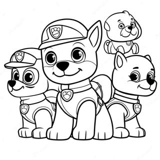 Paw Patrol Moto Pups Malarbild 72884-60176