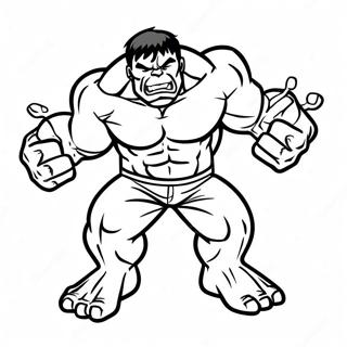 Hulk Smash Malarbild 72925-60211