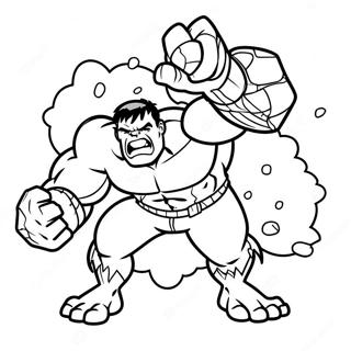 Hulk Smash Malarbild 72925-60212