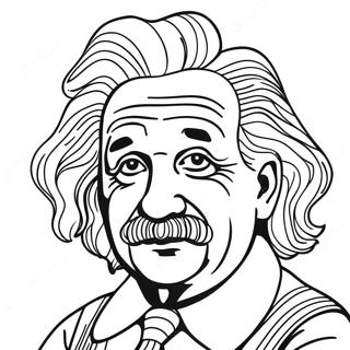 Albert Einstein Målarbilder