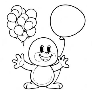 Oswald Med Fargglada Ballonger Malarbok 73205-60440