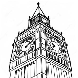 Big Ben Tornet Malarbild 73275-60511