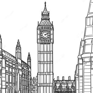 Big Ben Tornet Malarbild 73275-60512