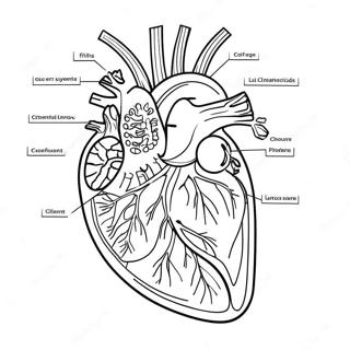 Cirkulationssystemets Diagram Malarbild 73324-60543