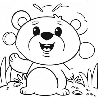 Glad Funshine Bear Farglaggningssida 73345-60549