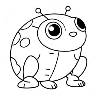 Tikki Ladybug Kwami Malarbild 7345-5975