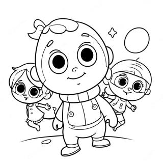 Little Einsteins Malarbild 7364-5986