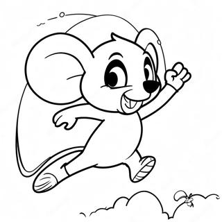 Mighty Mouse Flygande Aventyr Malarbok 74006-61070