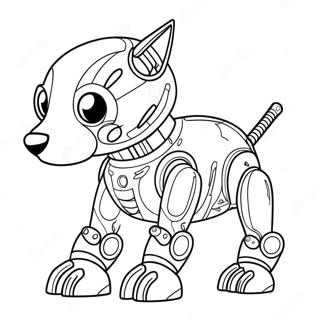 Robot Hund Farglaggningssida 74075-61118