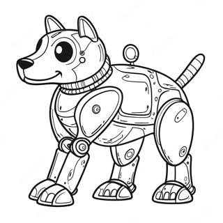 Robot Hund Farglaggningssida 74075-61120