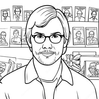 Jeffrey Dahmer Malarbild 74115-61152