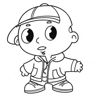 Gangsta Stewie Målarbilder