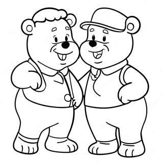 Berenstain Bears Malarbild 7734-6282