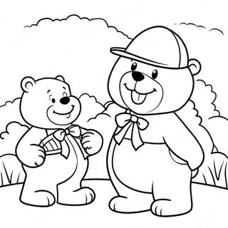 Berenstain Bears Malarbild 7734-6284