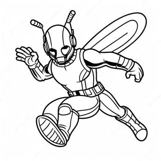 Ant Man I Aktion Malarbild 7885-6405