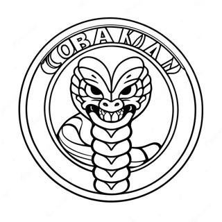 Cobra Kai Målarbilder