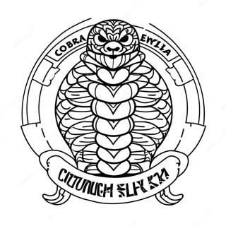 Cobra Kai Logotyp Malarbild 7964-6467