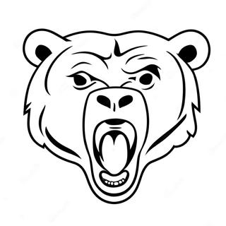 Chicago Bears Logotyp Farglaggningssida 8084-6564