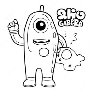 Yo Gabba Gabba Malarbild 8355-6856