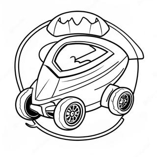 Rocket League Logotyp Farglaggningssida 8395-6798