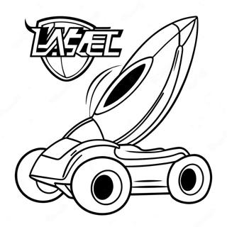 Rocket League Logotyp Farglaggningssida 8395-6879