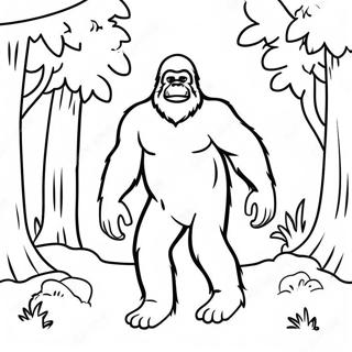 Sasquatch Målarbilder