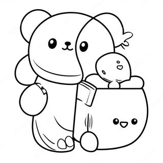 Rilakkuma Cinnamoroll Målarbilder