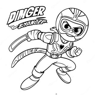 Kid Danger I Aktion Malarbild 8576-7025