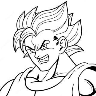 Super Saiyan Gogeta I Strid Malarbild 8767-7169