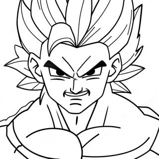 Super Saiyan Gogeta I Strid Malarbild 8767-7171