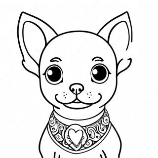 Chihuahua Malarbild 8816-7208