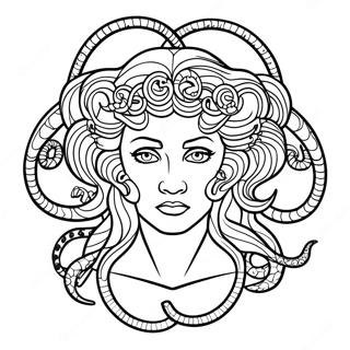 Medusa Malarbild 9096-7430