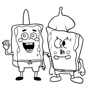 Spongebob Och Patrick Malarbok 911-726