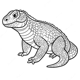 Komodovaran Malarbild 9146-7472