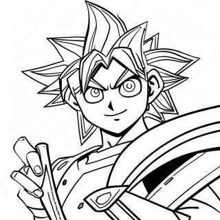 Yugi Muto Duellant Malarbild 9267-7569