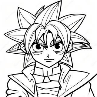 Yugi Muto Duellant Malarbild 9267-7572