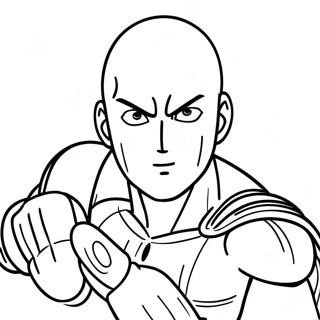 One Punch Man Målarbilder