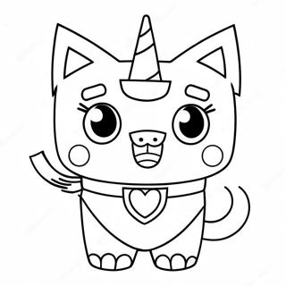 Unikitty Målarbilder