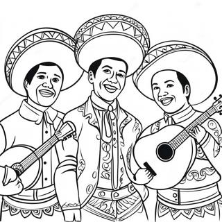 Vibrant Mariachi Band Farglaggningssida 992-794